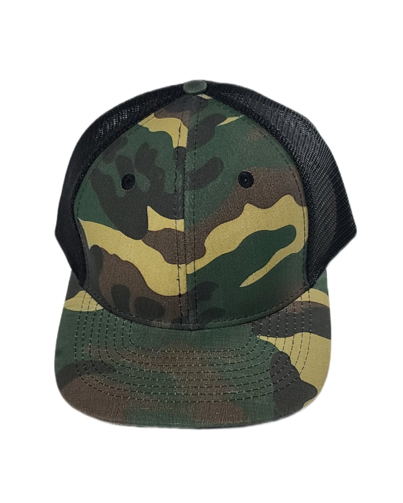 Army Green and black mesh trucker hat blank caps Calitrendz