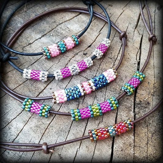 Peyote Stitch Harmony Necklace