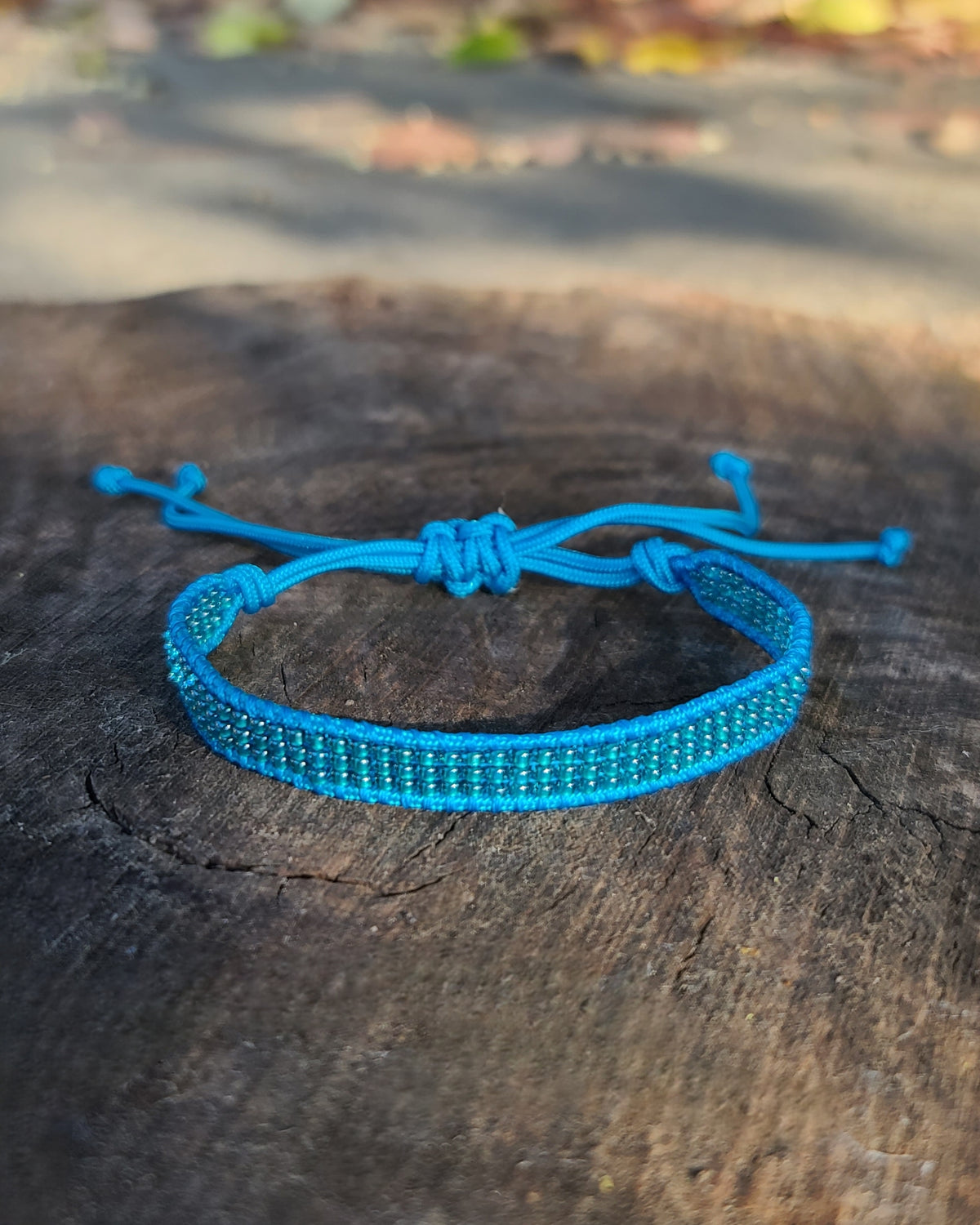 Beaded Turquoise Azul Blue Bracelet