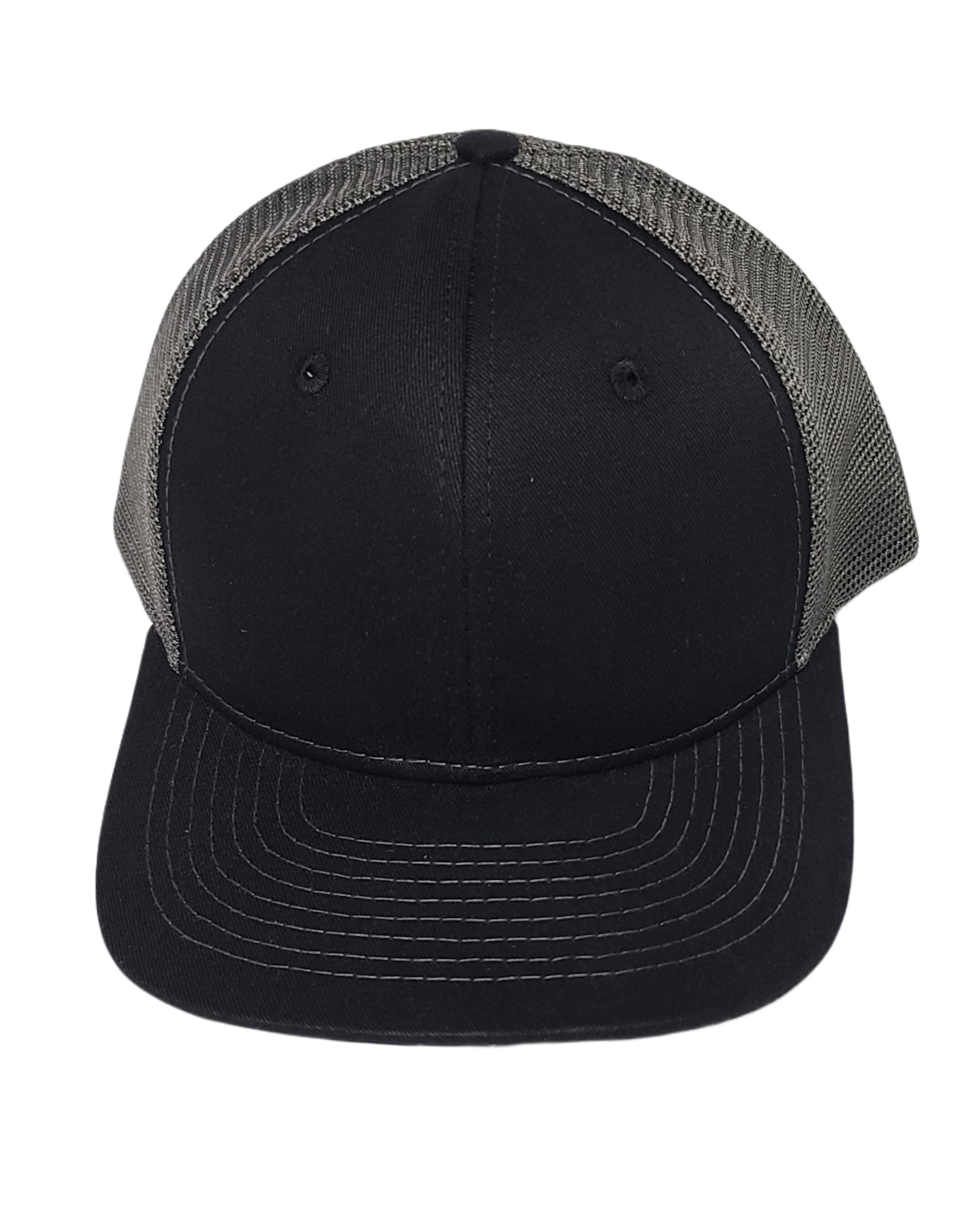 black and gray mesh trucker hat blank caps Calitrendz