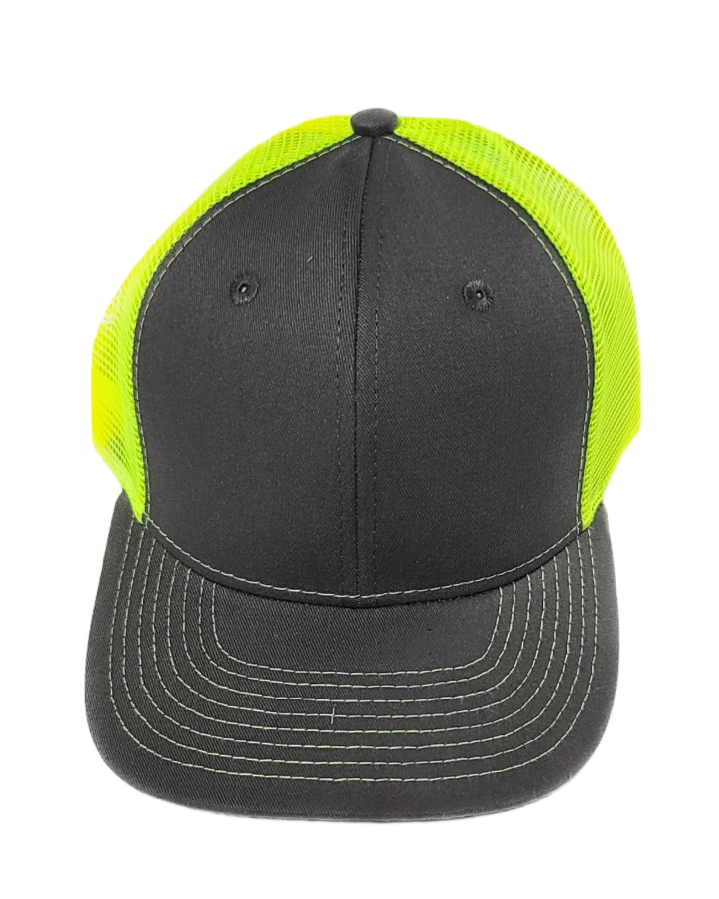 neon yellow green trucker hat UV reactive Calitrendz