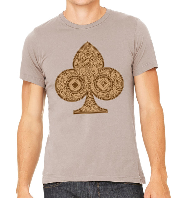 Fancy Ornamental Spade Graphic T Shirt