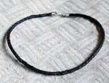 Bolo Braided Leather Necklace