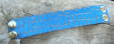 Crocodile Pattern Leather Cuff Bracelet