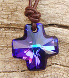 Swarovski Crystal Cross Necklace