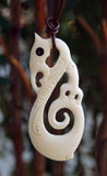 Maori Bone Manaia Necklace