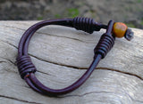 Tribal Style Leather Bracelet